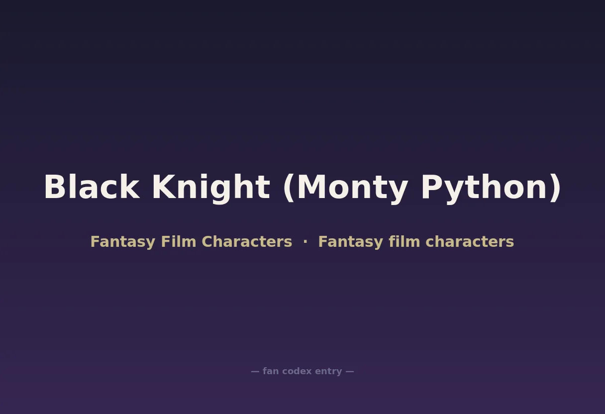 Black Knight (Monty Python)