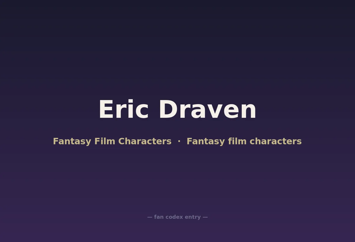 Eric Draven